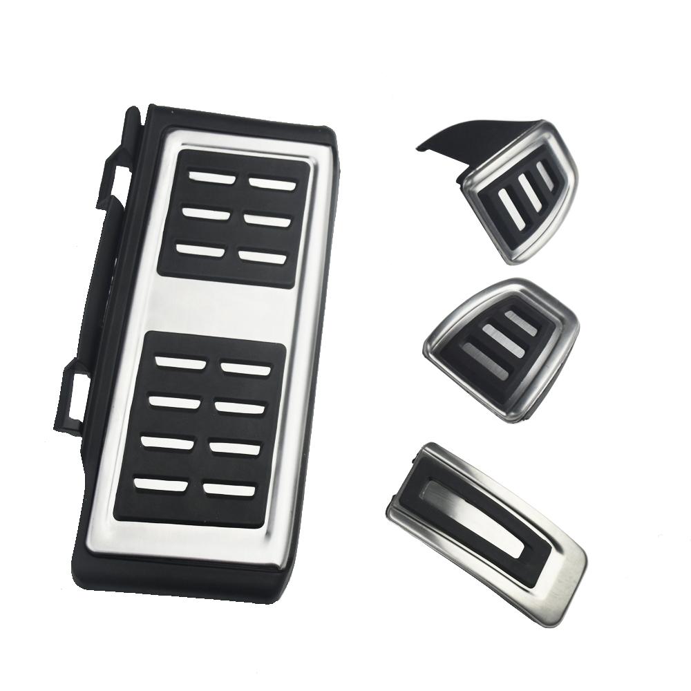 Stainless Steel Pedal Cover For Seat Tarraco Ibiza  EL-BORN LEON Arona Ateca Tarraco 2016 2017 2018 2019 2020