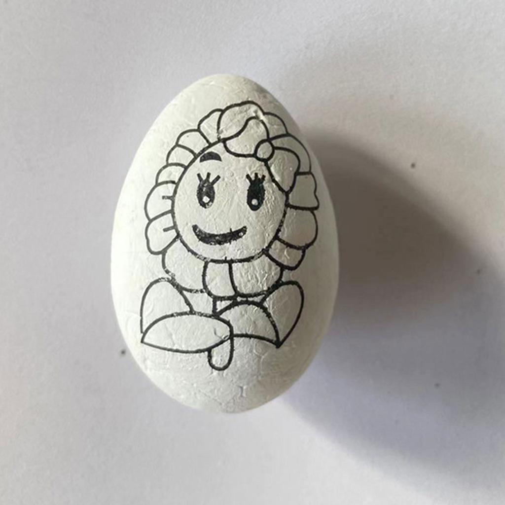 Easter Drawing Eggs Sets of 6 Kids DIY Hand Painted Set Fun and Creative for Art Enthusiasts Family Fun Present