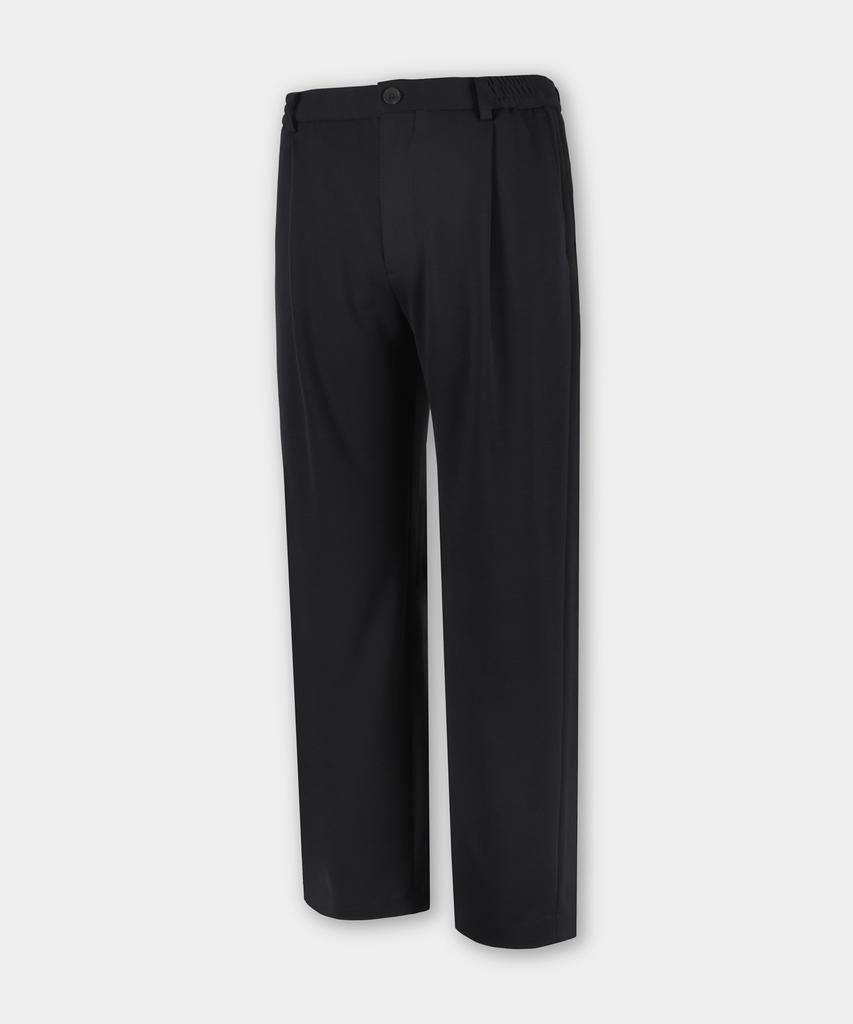 BIRBANTE Comfort Stretch C.L Fit Setup Slacks - Black