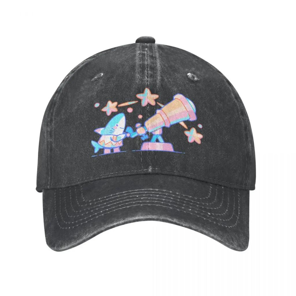 Star Shark Baseball Cap Trucker Hats Sunscreen Hat Beach Man Hat Women'S