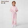 PawinPaw Girls' Cartoon Bear Sportswear Set