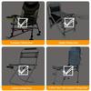 [Camping Chair With Holder] Versatile Camping Chair - Durable Aluminum Alloy & ABS With 360° Rotatable Umbrella Holder & Fishing