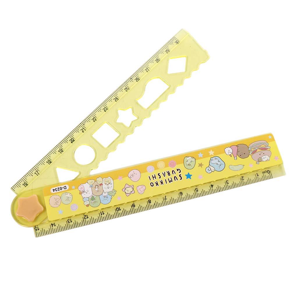 School Supplies Kids Gift Students 30CM Animal DIY Drawing Tools Straightedge Drawing Rulers Folding Ruler