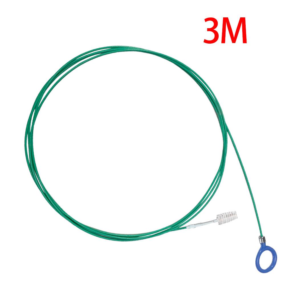 

3/5m Flexible Drain Cleaning Brush Nylon Bristles for Car Sunroof Drain Maintenance Kitchen Multifunctional Pipe Unclogging Tool