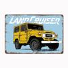 FJ40 Land Cruiser 1  Metal Plaque Poster Club Home Bar Cave Classic Plaques Tin Sign Posters Room Wall Decor