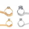 4pcs Ring Size Reducer Tools Spiral Spring Based Rings Adjust Invisible Transparent Tightener Resizing Tool Jewelry Guard