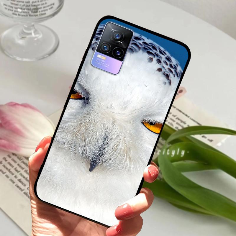 For Vivo V21e Case V 21e V2061 V2055 Soft TPU Phone Protective Fundas Cover For Vivo V21 V 21 4G 5G Shockproof Bumper Shells