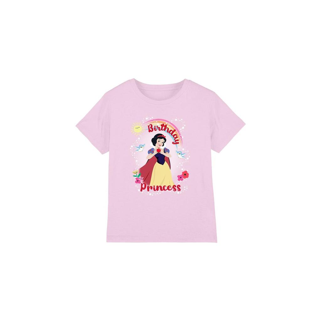 Snow White And The Seven Dwarfs Childrens/Kids Birthday Princess And Friends T-Shirt