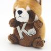 Take Off Red Panda Plush Toy Strap Initial Charm Prank Series [K] Angel's