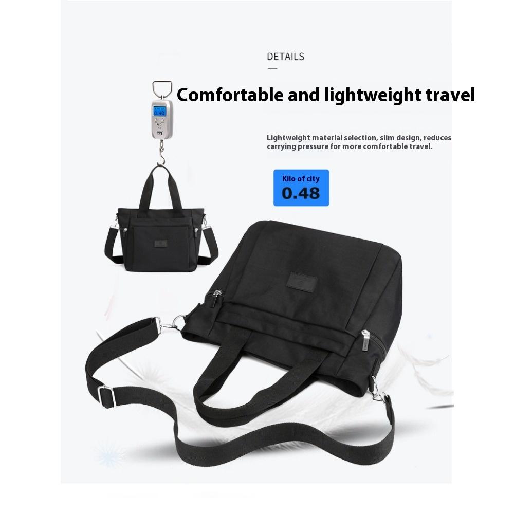 Autumn and Winter Nylon Women's Bag Casual Large-capacity Travel Bag Anti-splashing Multi-pocket Portable Messenger Shoulder Women's Bag
