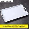 CNMF Double Handle PP Serving Tray