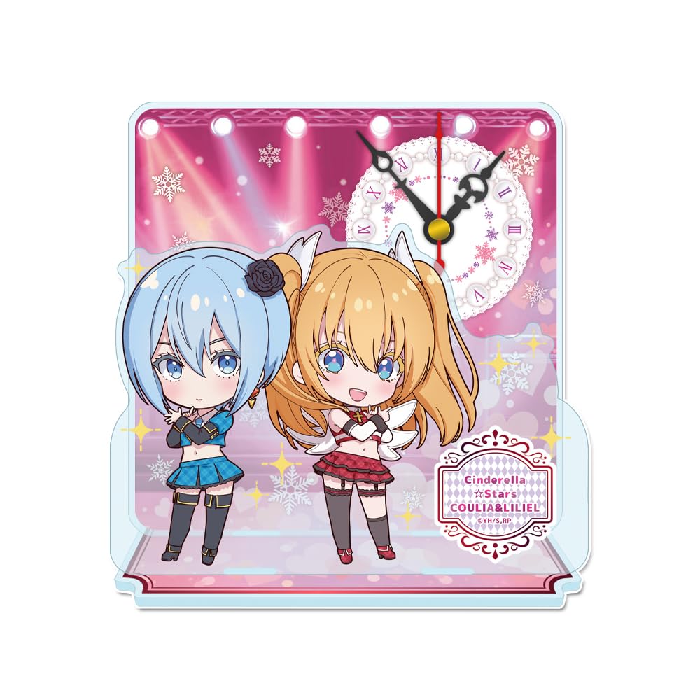 ТВ Аниме [2.5-мерное искушение] Petitchoko Мини-акриловые настольные часы CinderellaStar ver.