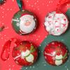 Plastik-Weihnachtsbaumkugeln Blech-Weihnachtsbaumschmuck Heimdekoration
