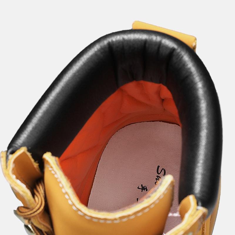 Men's & Women's Ankle Boots Genuine Leather Short Boots Retro Tooling Boots Casual Shoes