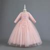 Girls' Spring Mesh Princess Dresses - Puffy Skirts & Formal Wedding Attire for Small To Medium Children