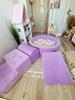Velvet Soft Purple Foam Playground Wedge
