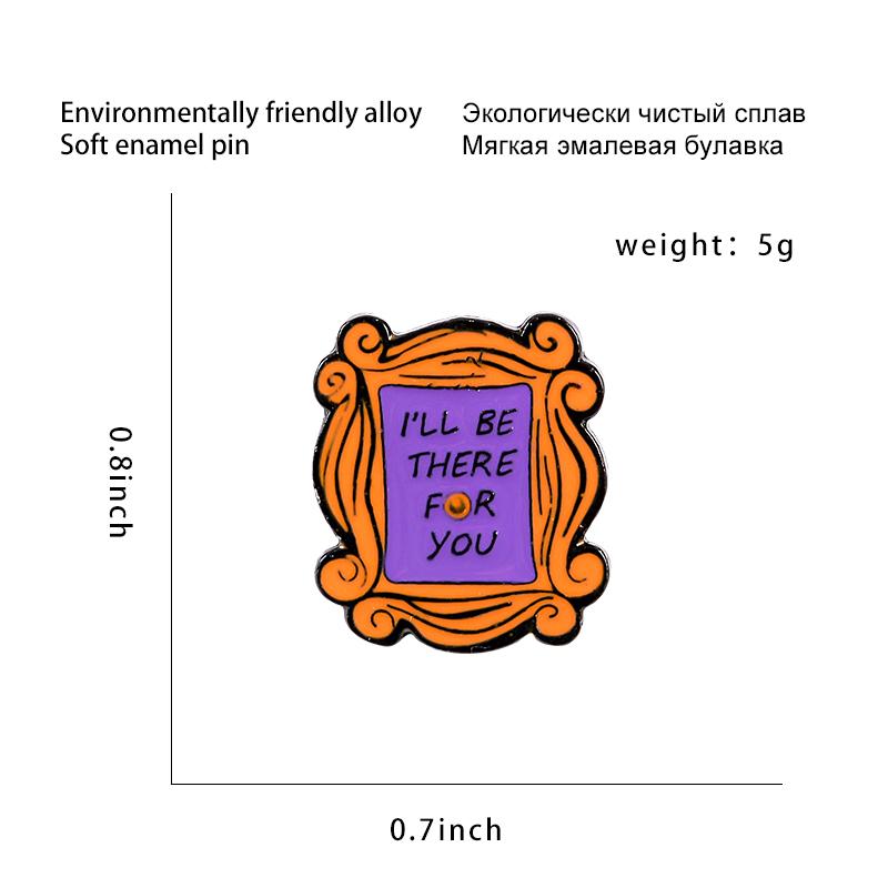 Friends How You Doin Enamel Pin Custom Smelly Cat Sofa Lobster Turkey Brooch Lapel Badge Classic TV Jewelry Gift for Fans