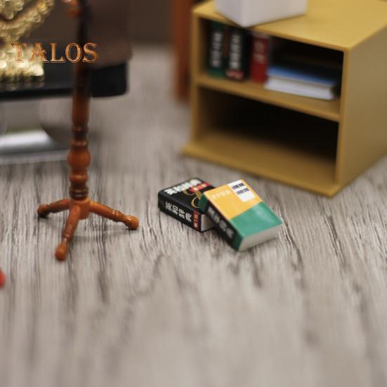 1:12 1:6 Scale Mini Dollhouse Accessories Miniature Hat And Coat Rack Stand Book Clothes Hanger Set Tiny Stuff for Dollhouse Bedroom