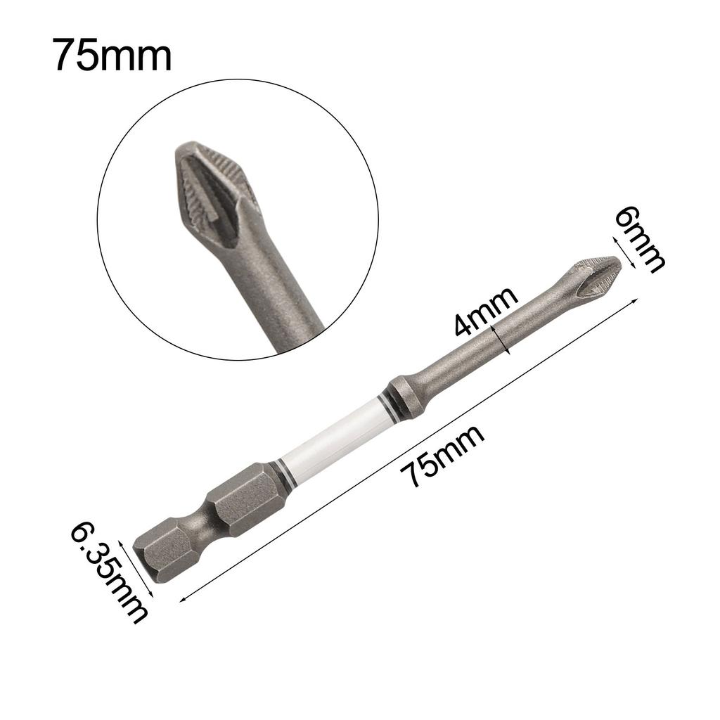 NonSlip Magnetic Hex Key Driver Bits Set Compatible with For Electric Tools