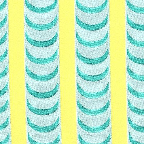Makita Shoten Stig Lindberg DRAPES Yellow x Green Long UV For Sunny or Rainy Scandinavian Luxury Koshu Made in Japan + Women's Umbrella, Protection,