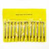 1/13pcs Flat and Cross Screwdriver Set Watch Repair Tool  For Home Watch Eyeglasses Jewelry Repair