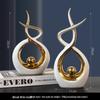 European Style Luxurious Ceramic Ornament for Home or Office Decor