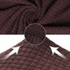 1Pc Stool Cover Elastic Square Seat Cover Removable Solid Color Dustproof Chair Covers Polyester Stool Chair Covers