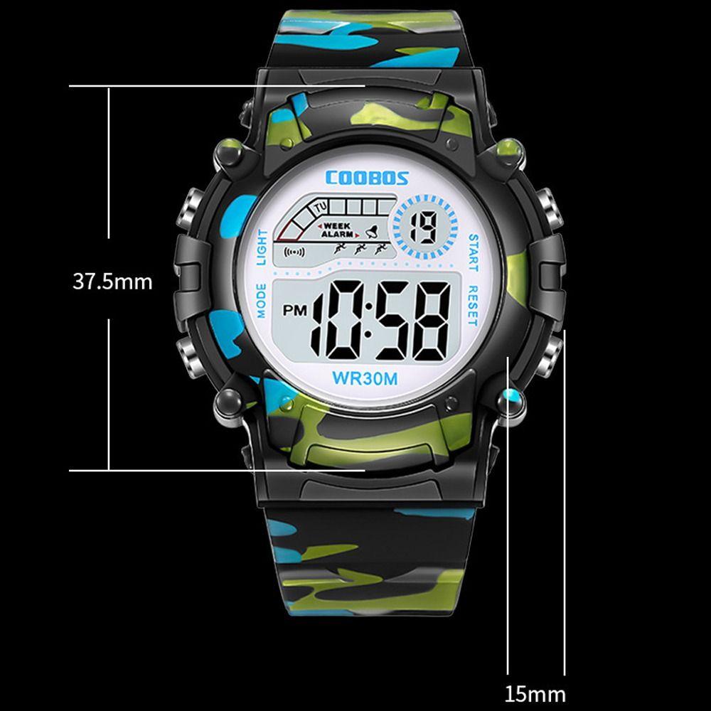 Luminous Electronic Watch Casual Wristwatches Fashion Sports Watch for Student
