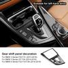 Car Gear Shift Cover Sticker Decal ABS Trim Compatible For BMW 3 4 Series F30 F31 F34 3GT F32 F33 F36 Accessories