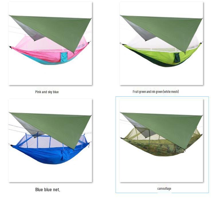 Waterproof Sunshade & Mosquito-Proof Camping Hammock Tent 310*310