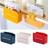 2pcs Easy Install Refrigerator Storage Box Hanging Organizing Box Refrigerator Side Door Storage Box Removable Space Saver