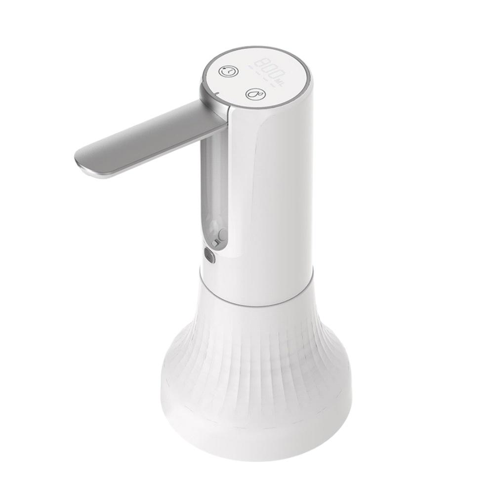 Wireless Electric Water Pump USB Rechargeable Silent - One-Touch Automatic Dispenser Food Grade Leak-Proof for 2-5 Gallon Buc