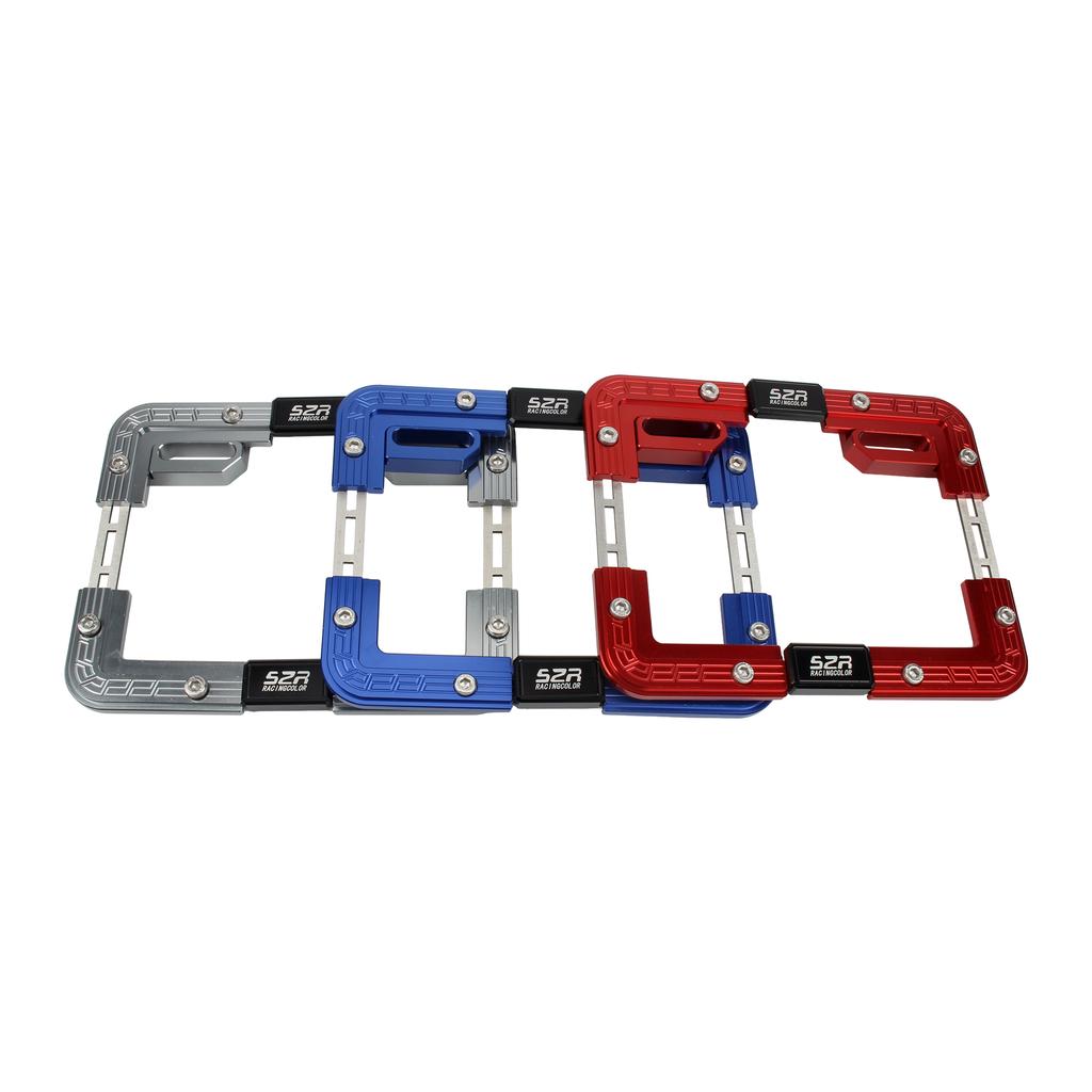 Motorcycle Universal License Plate Bracket Accessories Telescopic License Plate Frame for Honda Suzuki BMW Motocross Scooter