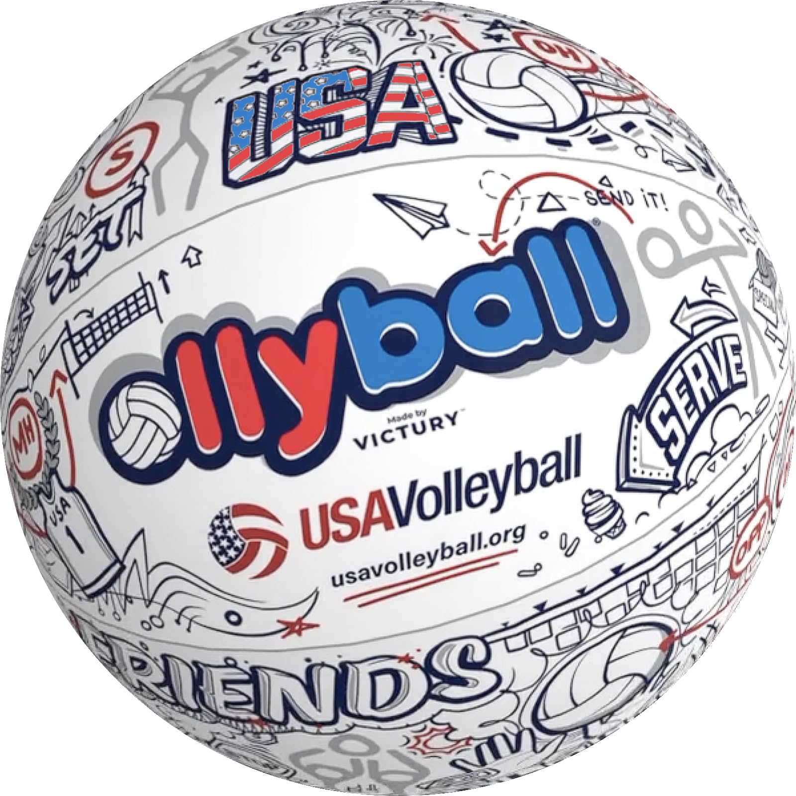 

Ollyball x USA Volleyball Edition