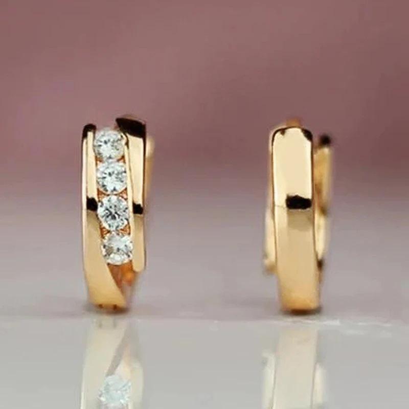 

Новые супер сверкающие серьги с изысканными и универсальными серьгами, стройнящими круглое лицо, для женщин золотой