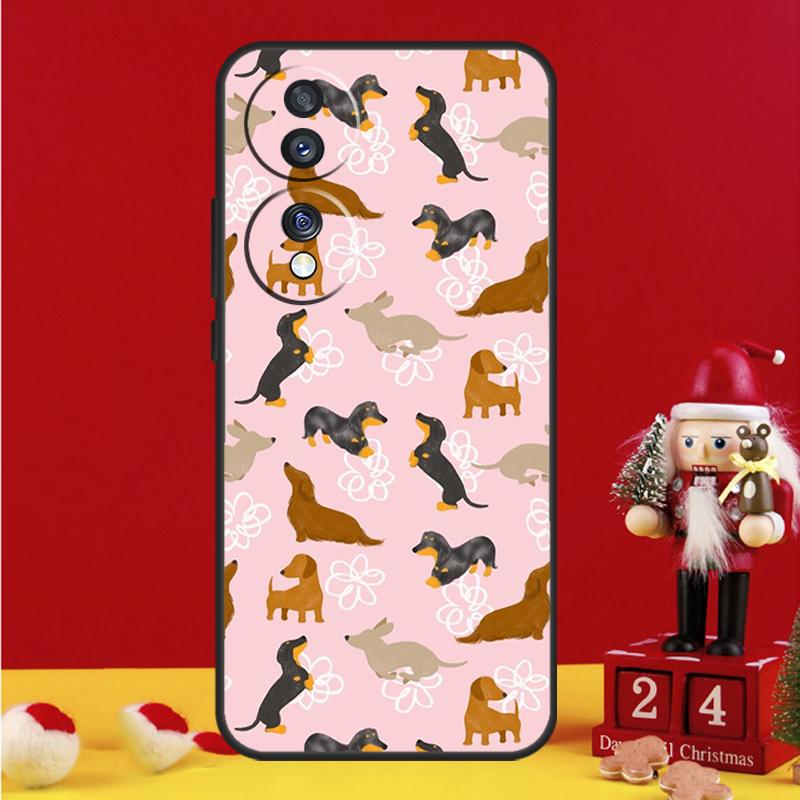 Dachshund Dackel Dog Case For Honor Magic 5 6 7 8 Pro Honor 200 400 50 70 90 Lite X8b X8c X9a X9b X9c Win RT Cover