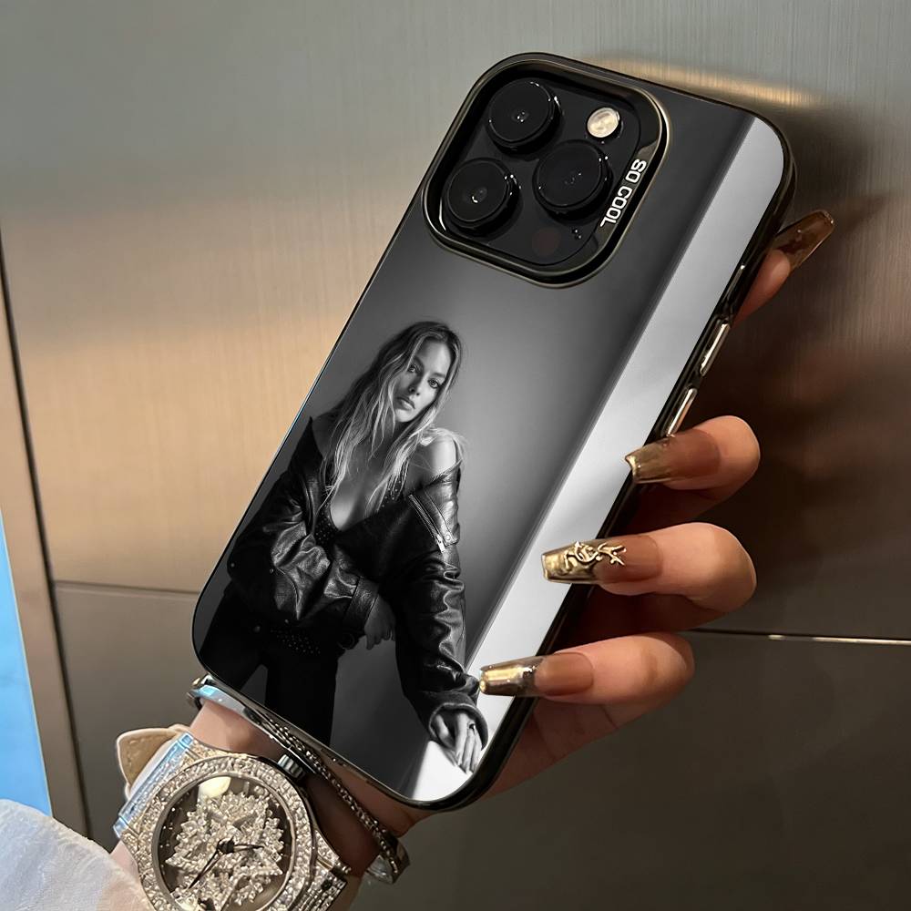 

Addison- Rae Phone Case For iPhone 17,16,15,14,13,12,11 Plus Pro Max Colored Silver Phone Case iPhone13ProMax