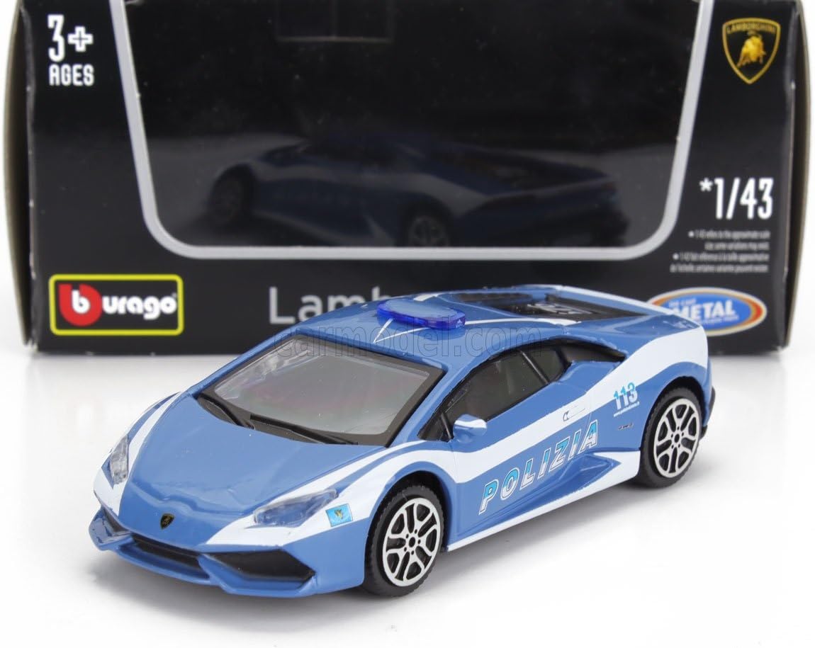 

Brago Lamborghini URACAN Миникар 1/43 HURACAN LP610-4 2014 Италия Патрульная машина