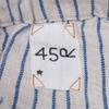 45R 8046084 White x Blue Indian Linen Twill 908 Poppo Pants Bottoms 1 IvoryUsed