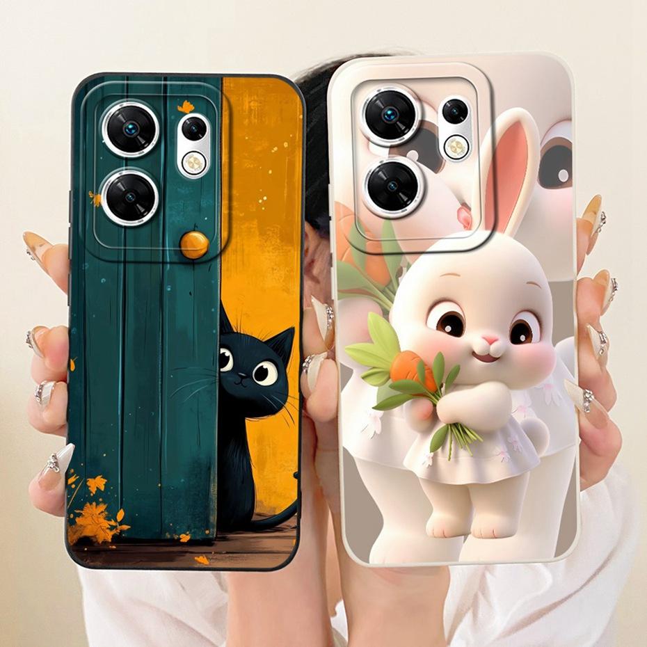 New Fashion Phone Case For Infinix Zero 30 4G 5G Soft Silicone Cases For Infinix Zero30 X6731 X6731B Shockproof Covers Bumpers