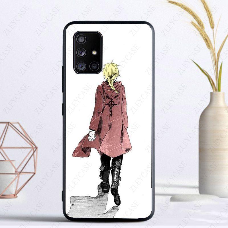 

Чехол для телефона «Стальной алхимик» с аниме, чехол для Samsung Galaxy A13 A53 A11 A12 A32 A22 A52s A41 A42 A33 A20E A30S A40 A71, чехлы Galaxy A71 4G