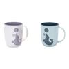 1/2Pcs Popular Toiletry Cups Dolphin Mouthwash Cup Couples Toothbrush Cup Creative Water Cup Kids Bathroom Cup