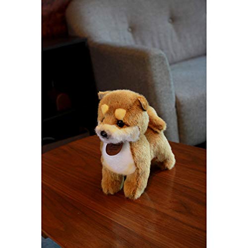 Sanei Boeki Original Plush Toy, Graceful (Made in Japan), Shiba Inu (S), Standing, Brown, W12.5 x D24 x H21.5cm, Dog, I-6857