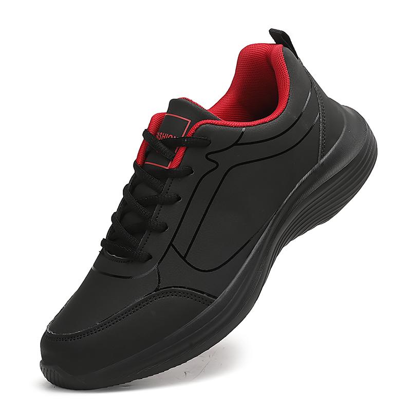 Men's Casual Shoes Are Comfortable Lightweight  New Mens High-quality Running Shoes Outdoor Waterproof Leather Sports Shoes