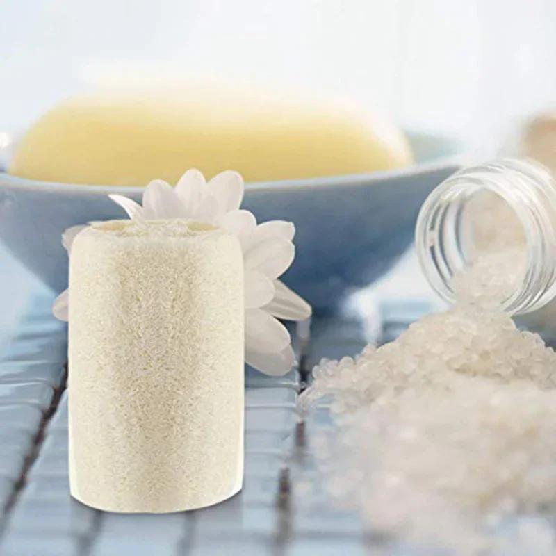 6 Pack of Organic Loofahs Loofah Spa Exfoliating Scrubber Natural Luffa Body Wash Sponge Remove Dead Skin Made Soap