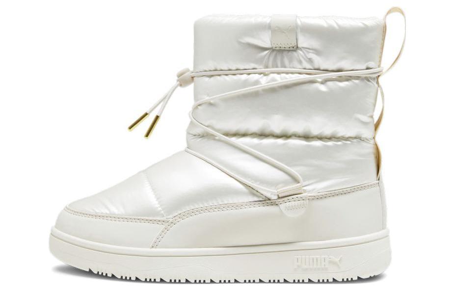 PUMA Snowbae Wns Patent White Women s 393931-02 35.5