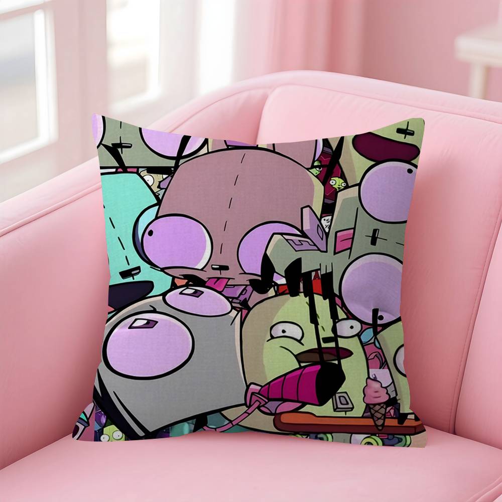 IInvaderS ZZim Pillowcases Home Bedding Decorative Pillow Cover Wedding Super Soft Pillow Case