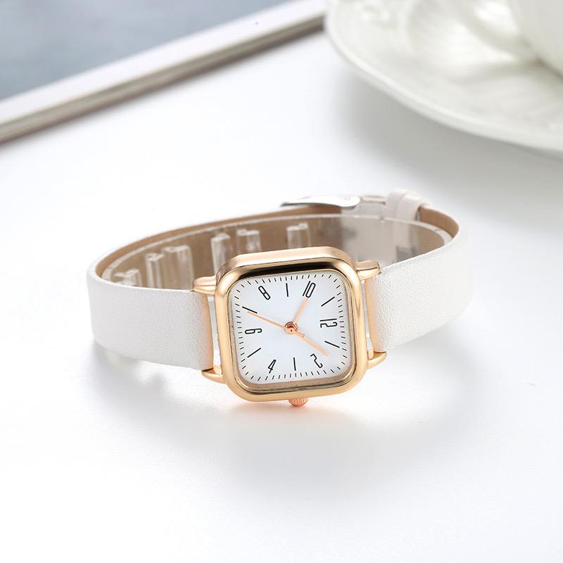 Foreign Trade Fashion Founder Small Pure and Fresh Color Ladies Watch Belt Sweet Girl Watch