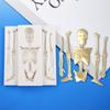 Skeleton Halloween Skeleton Body Silicone Molds Fondant Cake Decorating Tools Sugarcraft Candy Clay Chocolate Gumpaste Mold