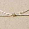 Adjustable Thin Women's Hetian Jade Clavicle Pendant Necklace